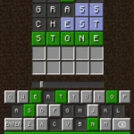 Minecraft wordle